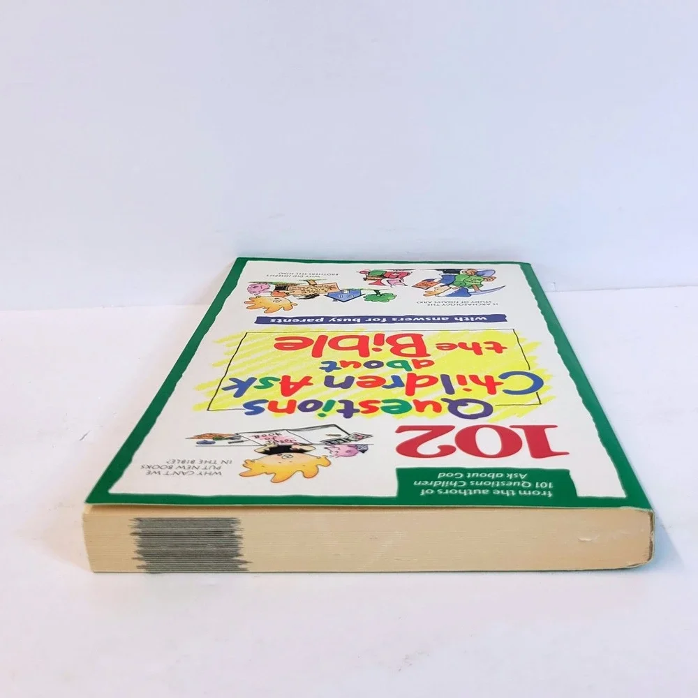 Tyndale 102 Questions Children Ask about the Bible Illustrated Paperback Book